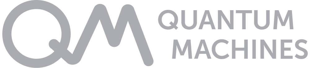 Quantum machines logo gray